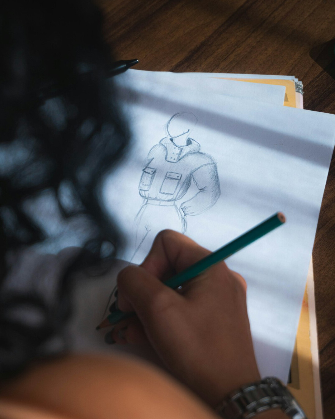 fictional character sketch