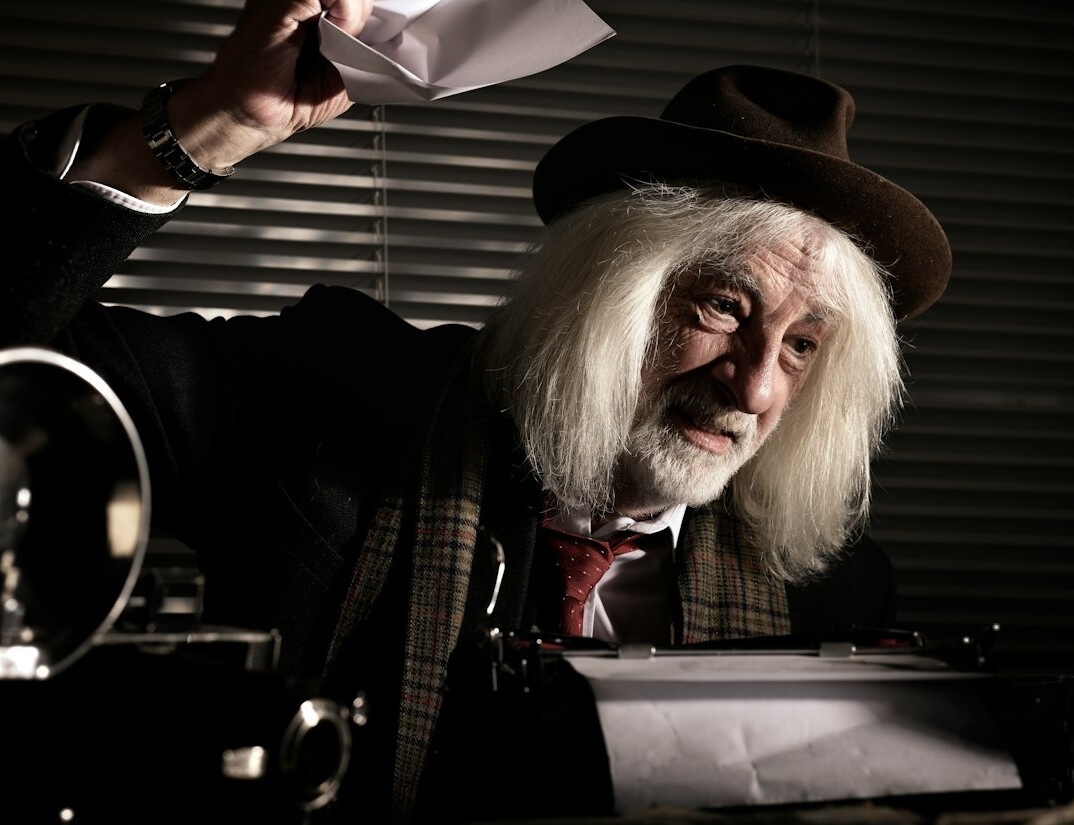 detective investigating clues